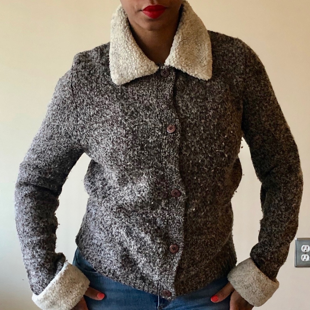NELL FLOWERS WOOL JACKET TOP